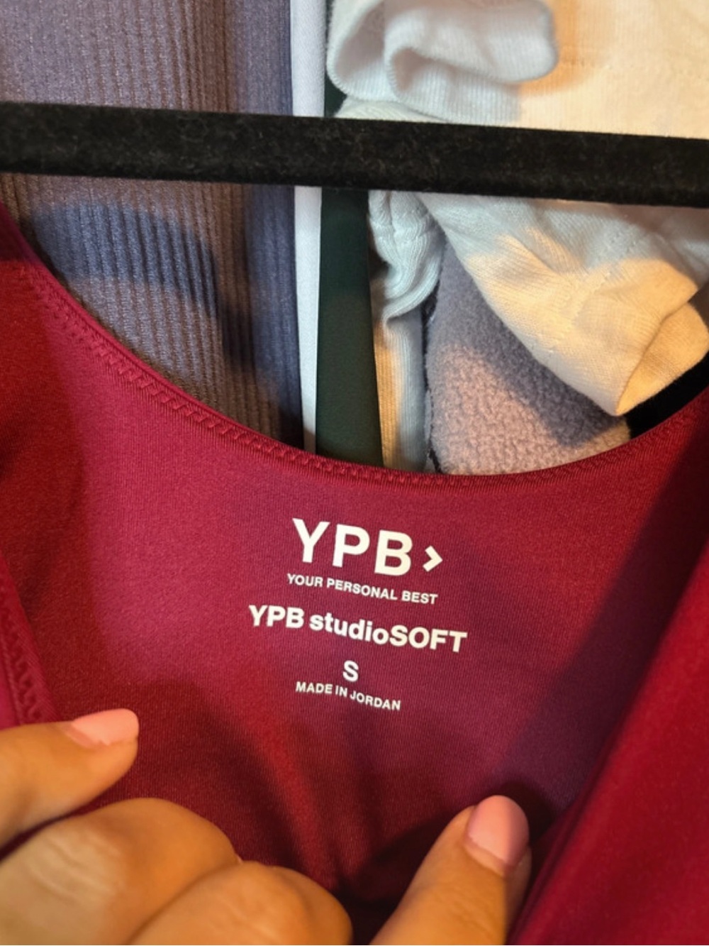 YPB Abercrombie & Fitch Women's Magenta Tank Top - Sleeveless V-Neck - Picture 4 of 4